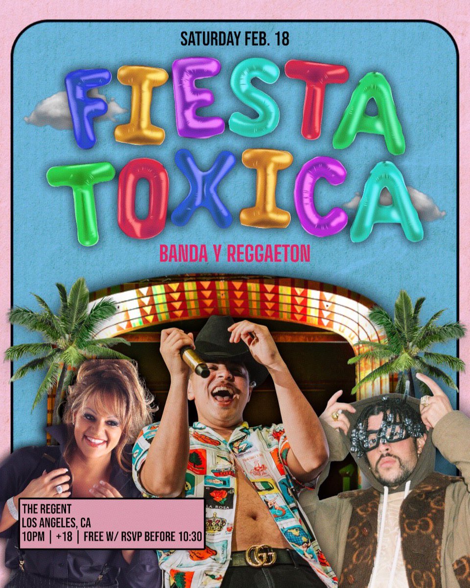 Fiesta Toxica at Regent Theater