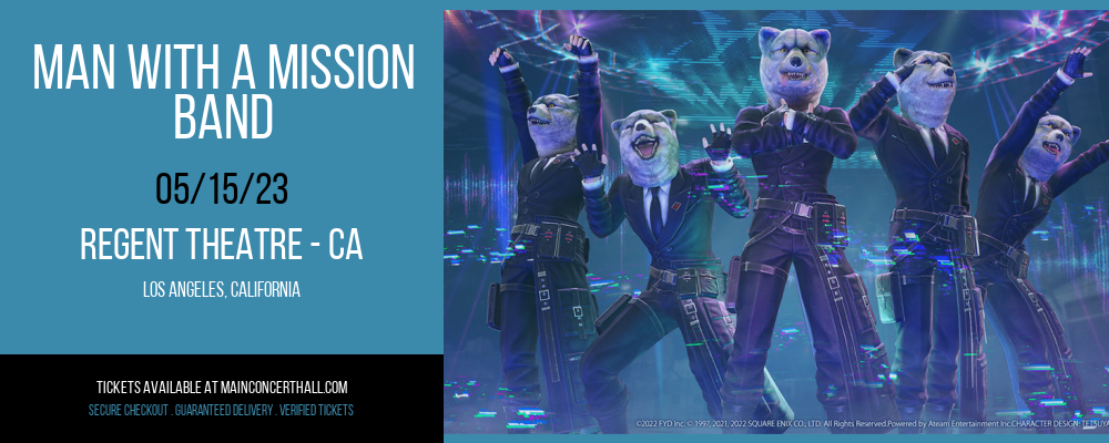 Man with a Mission - Band at Regent Theater