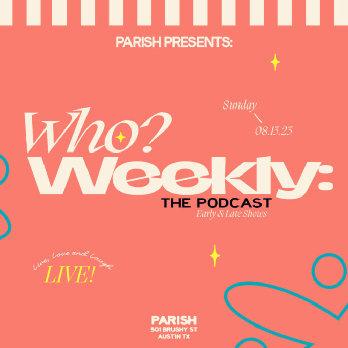 Who? Weekly - Live Podcast