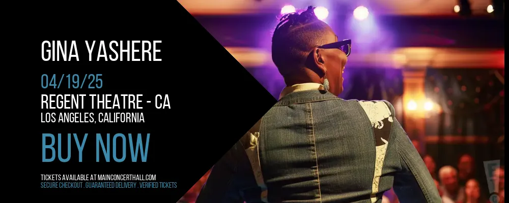 Gina Yashere at Regent Theatre - CA